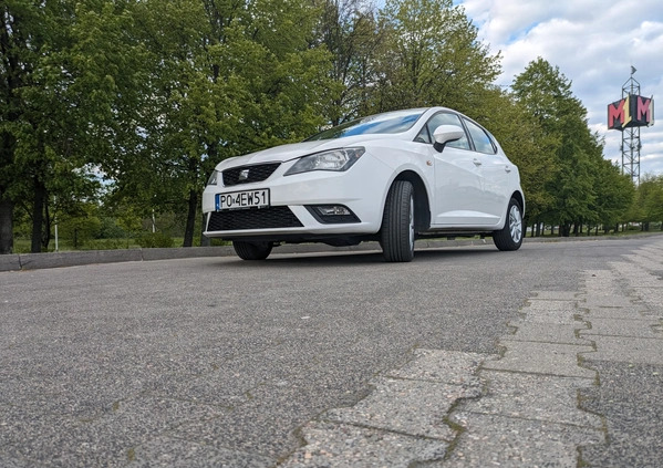 Seat Ibiza cena 26999 przebieg: 142000, rok produkcji 2014 z Poznań małe 106
